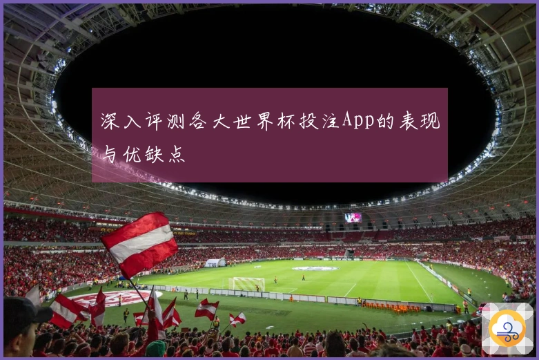深入评测各大世界杯投注App的表现与优缺点